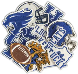 Lexington Patches,Logo Iron-on Patch for Jacket Backpack Jeans Jacket - 11 Pcs