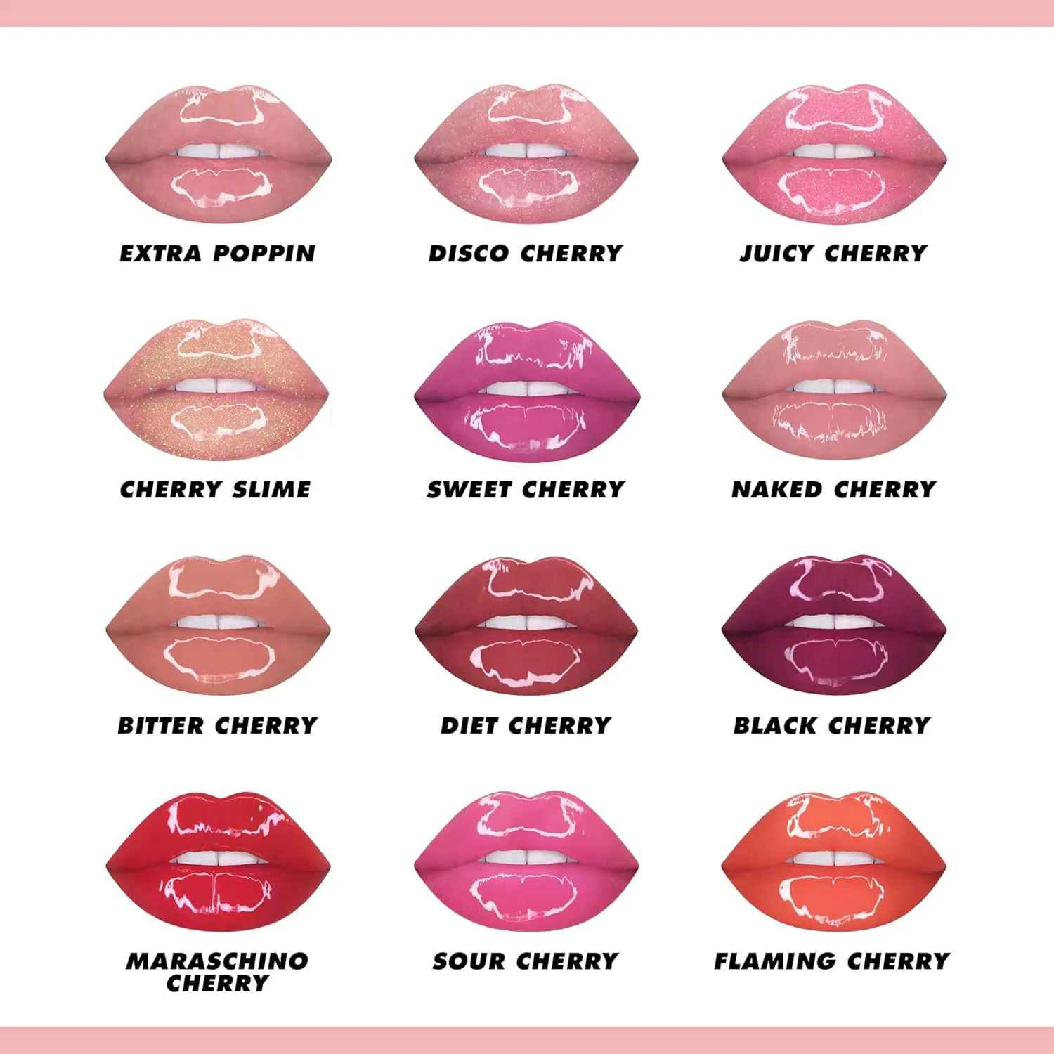 Lime Crime Wet Cherry Lip Gloss, Sweet Cherry (Soft Mauve) - Cherry Scented Lightweight, Plumping & Comfortable Ultra Glossy Sheen That Wont Stick - Long Lasting & Non-Sticky - Vegan Makeup