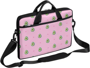 Love Letters Laptop Shoulder Messenger Bag Waterproof Laptop Briefcase Handle Padded Strap