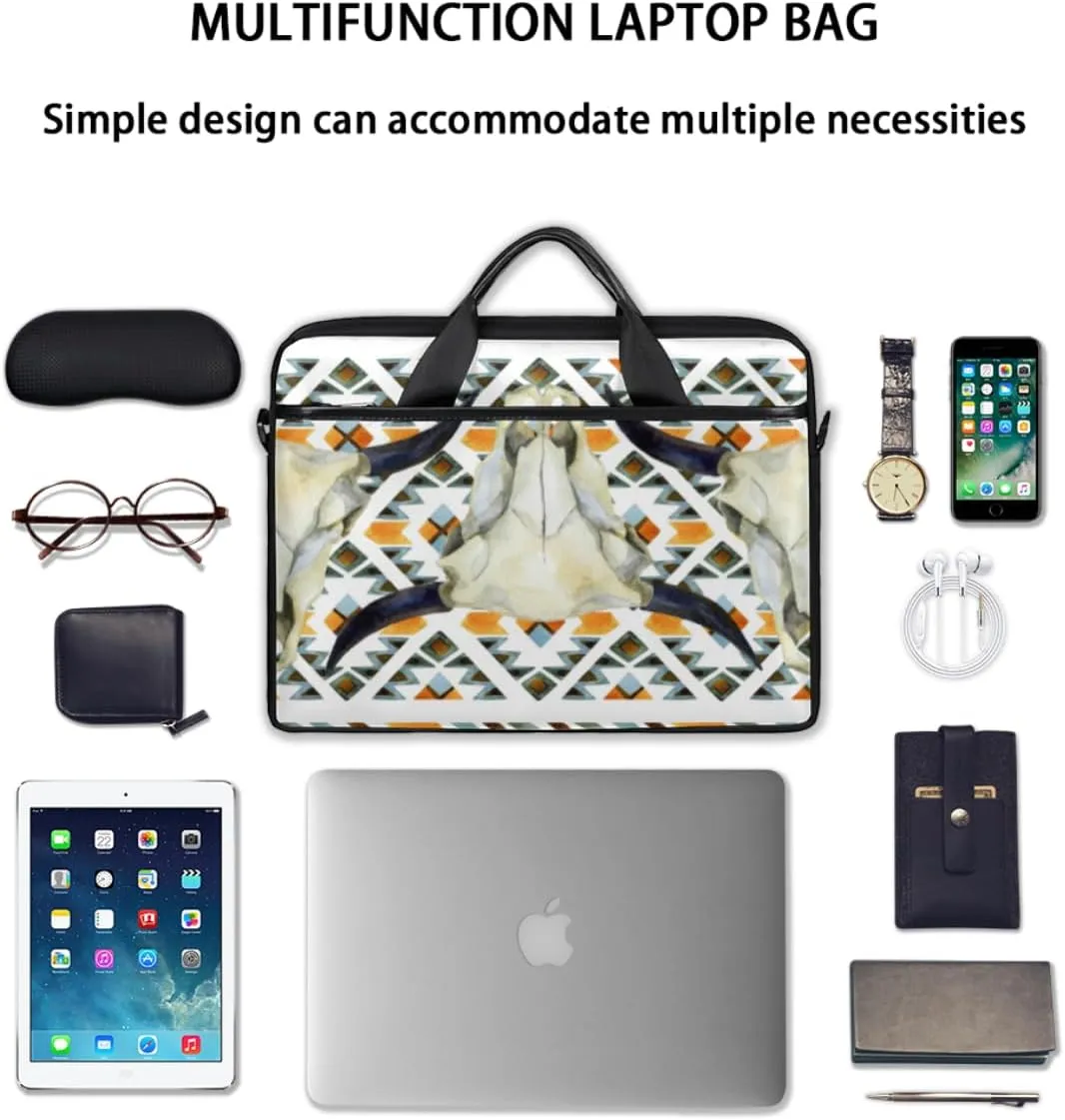 Love Penguin Laptop Bag for Men Women 13-15 Inch Case Bags Sleeve Shoulder with Anti Slip Removable The Pad Straps
