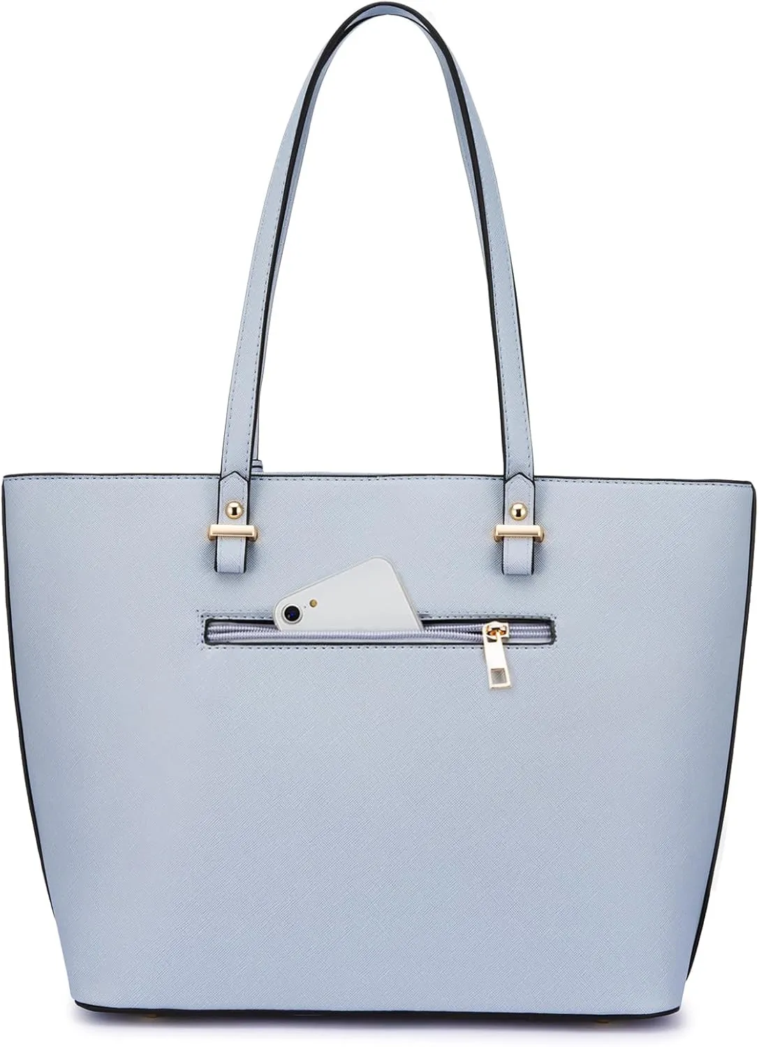 LOVEVOOK Purse for Women Fashion Tote Bag Shoulder Handbags Top Handle Satchel Bags with External Pocket