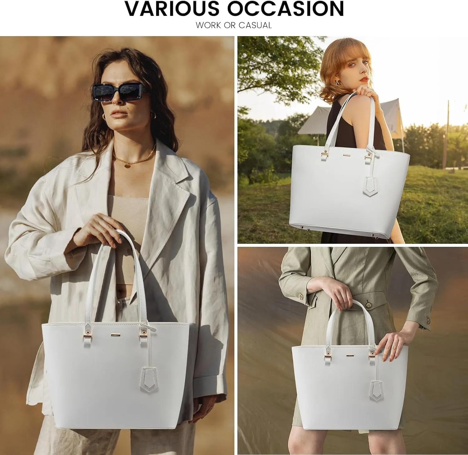 LOVEVOOK Purses and Handbags for Women Fashion Tote Bags Shoulder Bag Top Handle Satchel Bags