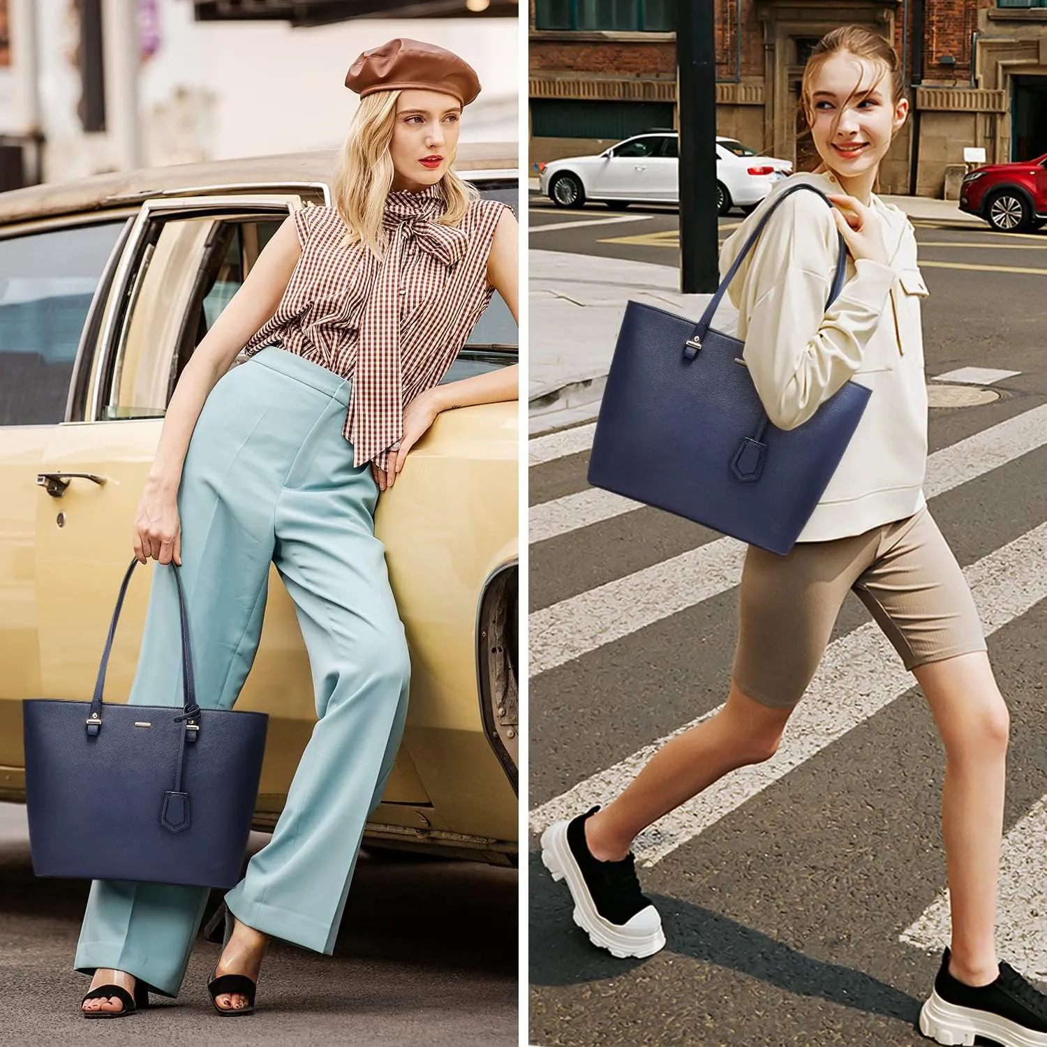 LOVEVOOK Purses for Women Fashion Handbag Set Tote Bags Shoulder Bag Top Handle Satchel Bags