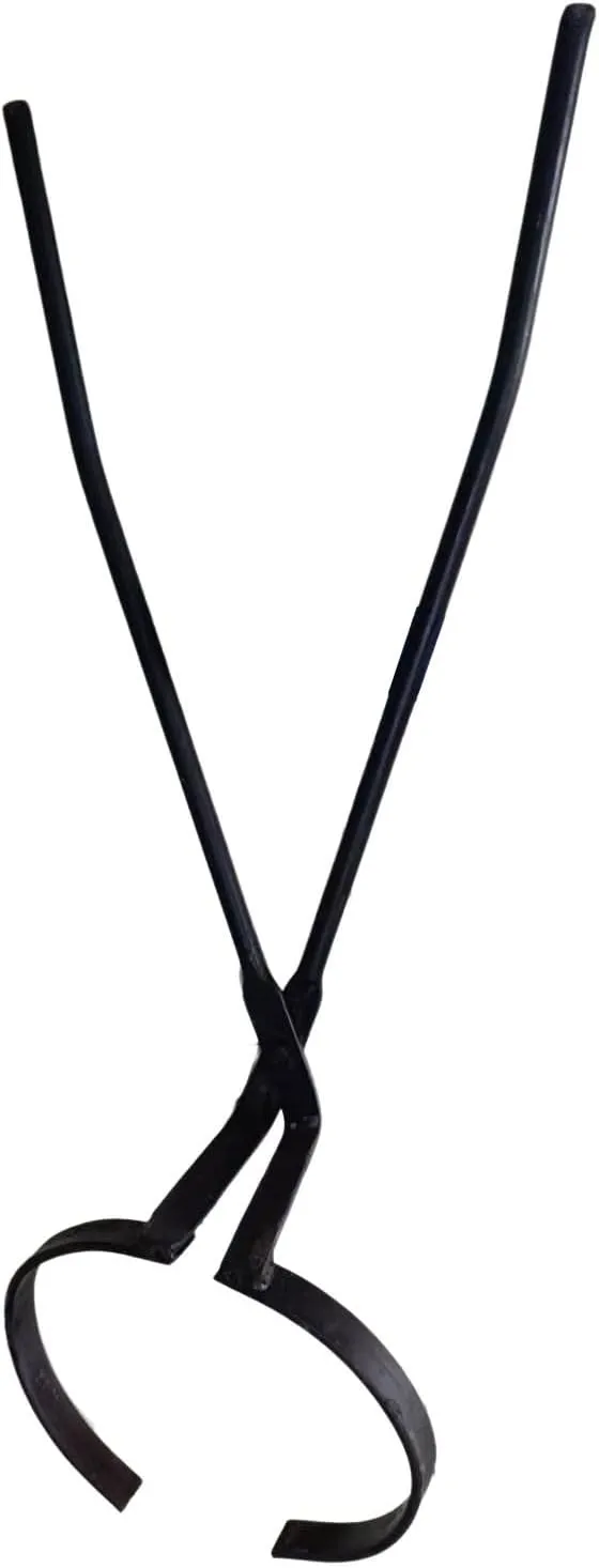 LSMIITTH 12-16KG Crucible Tongs and Lifter - 2 in 1 Metal Casting Foundry Tool Smelting Casting Tools Gas Metal Melting Furnace Tools A