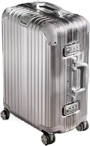 Luggage Suitcase Aluminum Metal Password Trolley Luggage Suitcase Trip Cabin Carry-on 20/24/28/32 Inch Travel Bags Suitcases Suitcase(Dark green,30 inch)