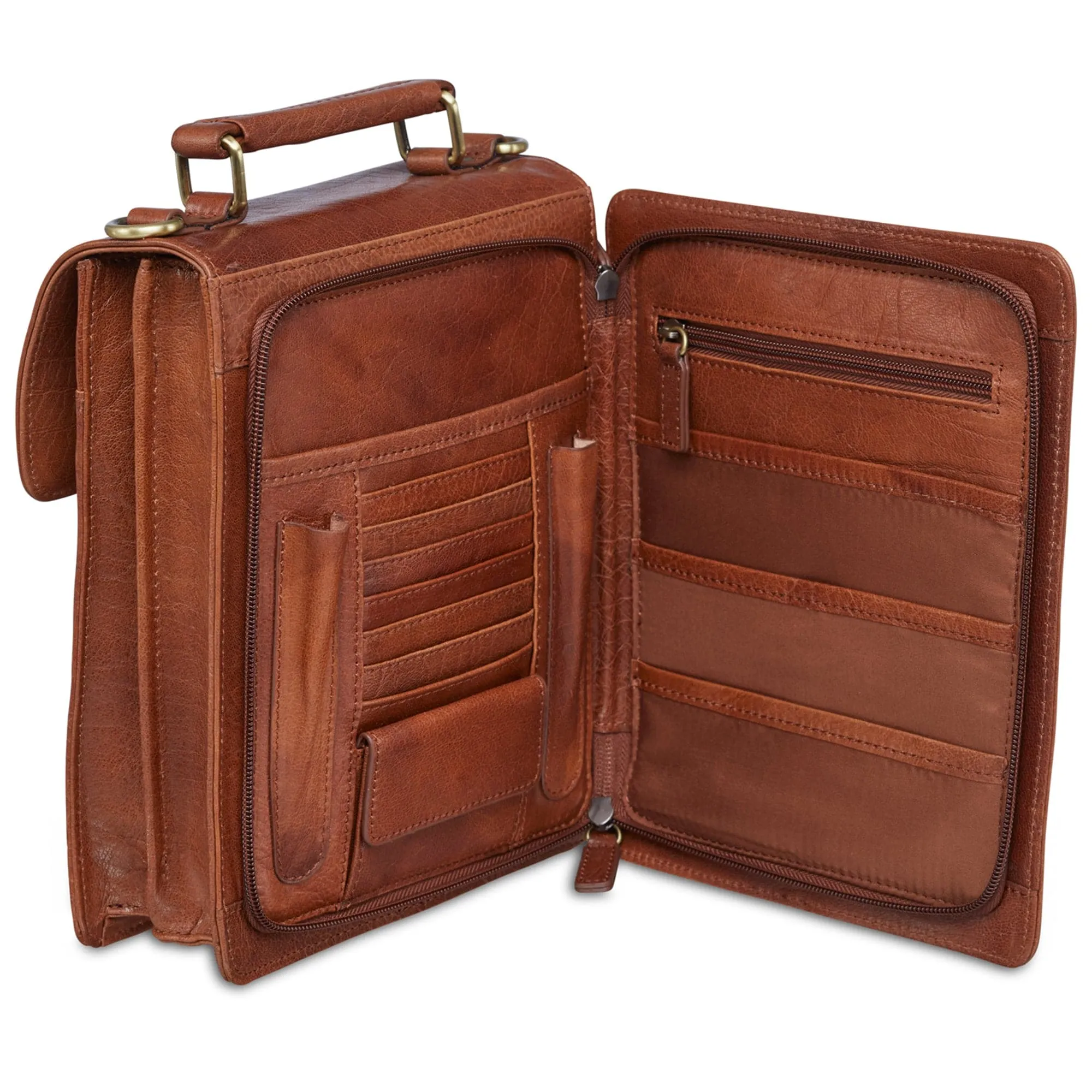 Mancini Arizona Unisex Bag With Back Organizer
