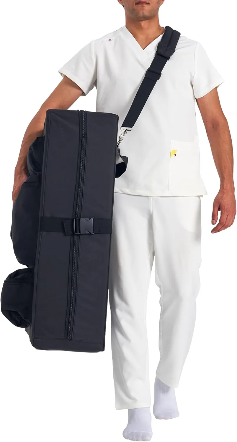 Master Massage Universal Portable Massage Table Carry Case with 5 Pockets for All Brands and Sizes Oversized Carrying Bag for Foldable Massage Bed 25” to 32” Massage Table (31 inch without wheels)