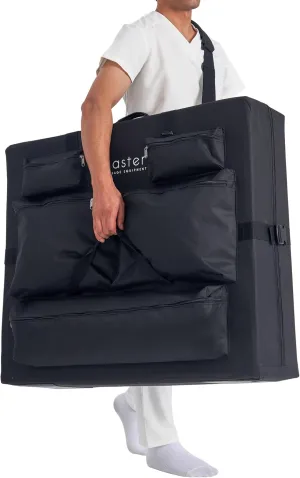 Master Massage Universal Portable Massage Table Carry Case with 5 Pockets for All Brands and Sizes Oversized Carrying Bag for Foldable Massage Bed 25” to 32” Massage Table (31 inch without wheels)