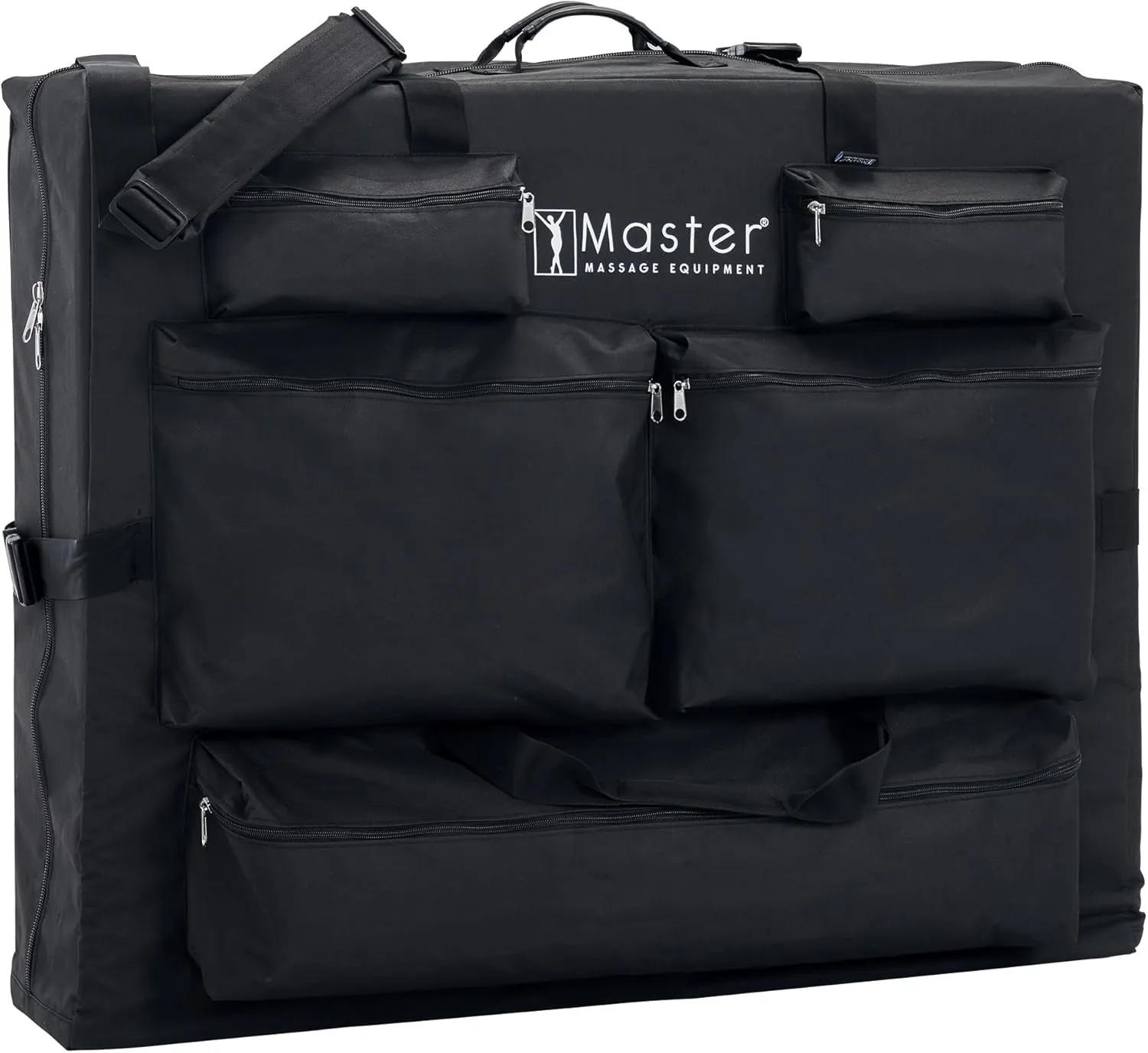 Master Massage Universal Size Portable Massage Table Carry Case with 5 Pockets for All Brands and Sizes, Oversized Carrying Bag for Foldable Massage Bed-Fits 25” to 32” Width Folding Massage Table