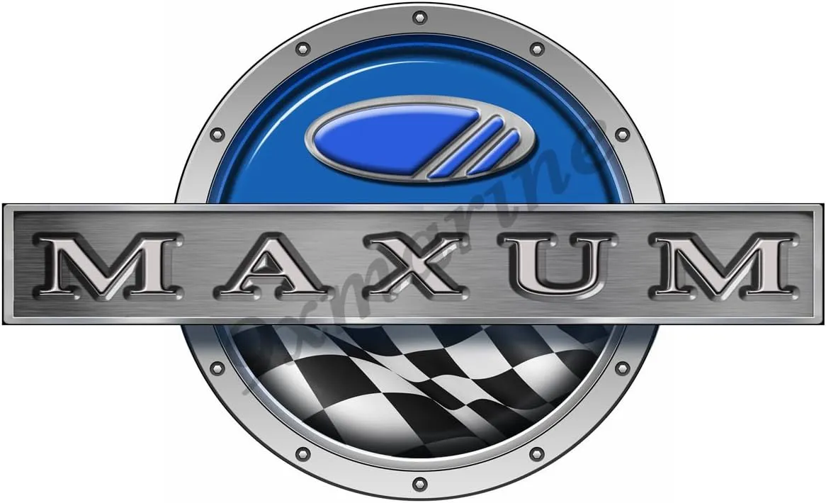 Maxum Round Decal/Sticker - Remastered