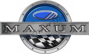 Maxum Round Decal/Sticker - Remastered