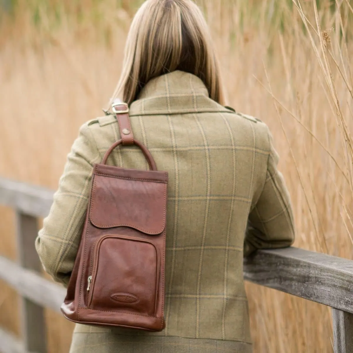 Maxwell Scott - Womens Luxury Leather Backpack Handbag Purse with Multi Three Way Strap - Handmade in Italy - The Carli