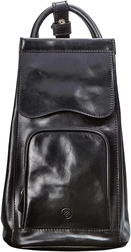Maxwell Scott - Womens Luxury Leather Backpack Handbag Purse with Multi Three Way Strap - Handmade in Italy - The Carli