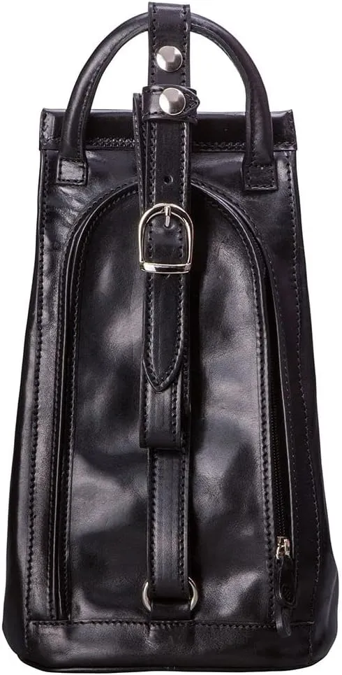 Maxwell Scott - Womens Luxury Leather Backpack Handbag Purse with Multi Three Way Strap - Handmade in Italy - The Carli