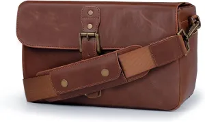 MegaGear Leather Camera Messenger Bag