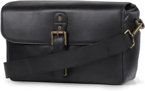 MegaGear Torres Genuine Leather Camera Messenger Bag for Mirrorless, Instant and DSLR Cameras
