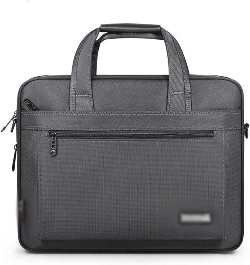 Men Business Briefcase Waterproof Nylon Handbag For Man Large Capacity Shoulder Bags For 15 Inch Laptop