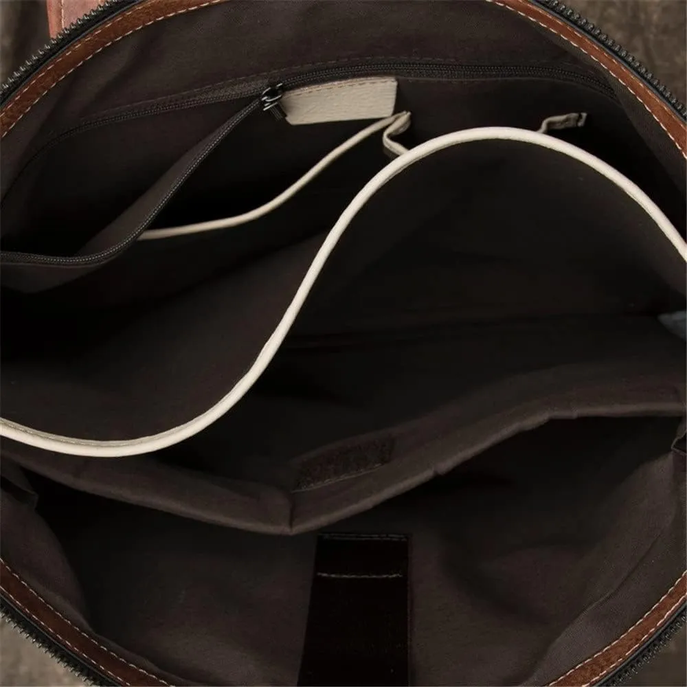 Men's Bags Business Men's Handbags Briefcases Casual Shoulder Messenger Bags Hand Bags(E)