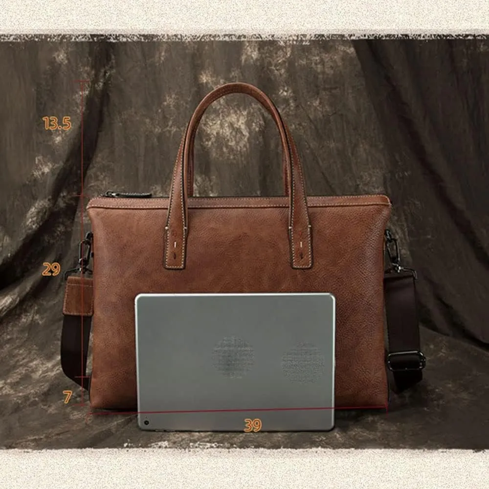 Men's Bags Business Men's Handbags Briefcases Casual Shoulder Messenger Bags Hand Bags(E)