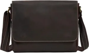 Mens Briefcases Waist Packs Messenger Shoulder Bags Genuine Leather Casual Daypacks Crossbody Bags 13Inch