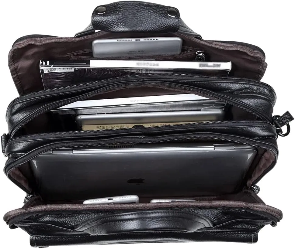 Men's Office Bags Handbags Business Casual Men's Travel Bags Laptop Shoulder Bags Handbags Briefcases