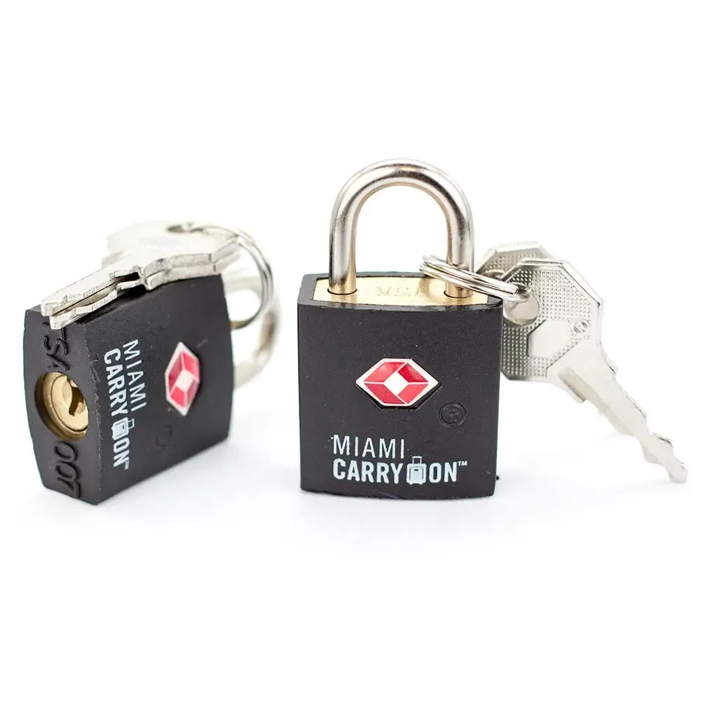 Miami Carry-On Travel Sentry Key Lock (2PCS)