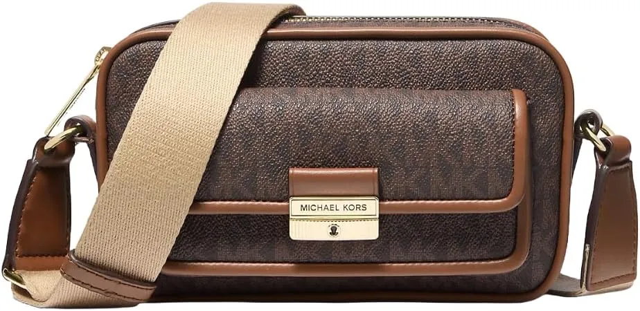 Michael Kors Bradshaw XS Signature Logo Camera Crossbody Bag
