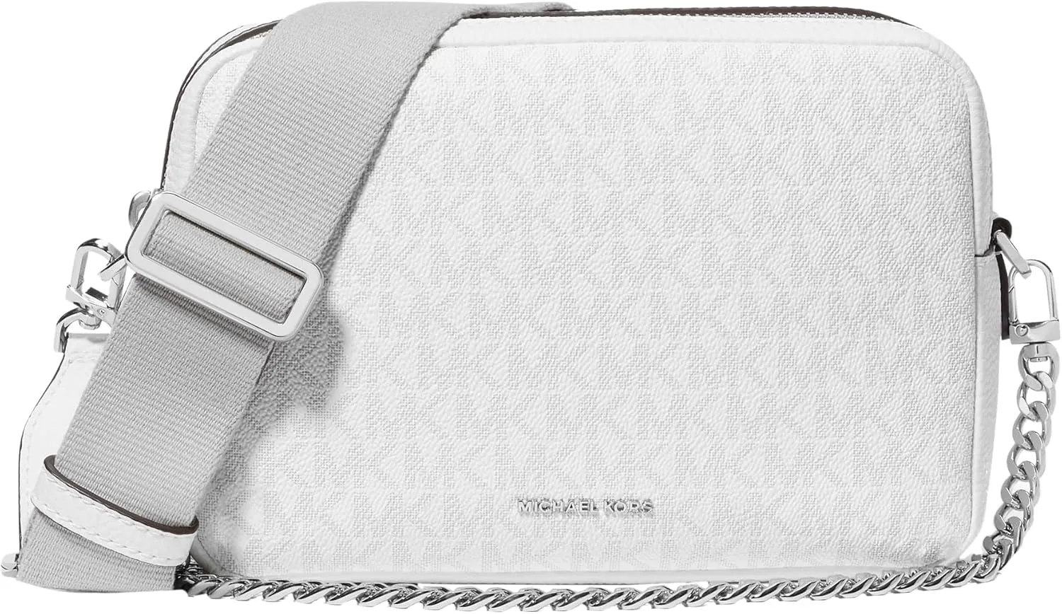 Michael Kors Bryant Medium Double Zip Chain Camera Crossbody Bag
