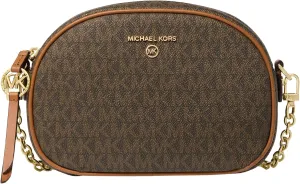 Michael Kors Jet Set Charm Small Oval Camera Crossbody Bag