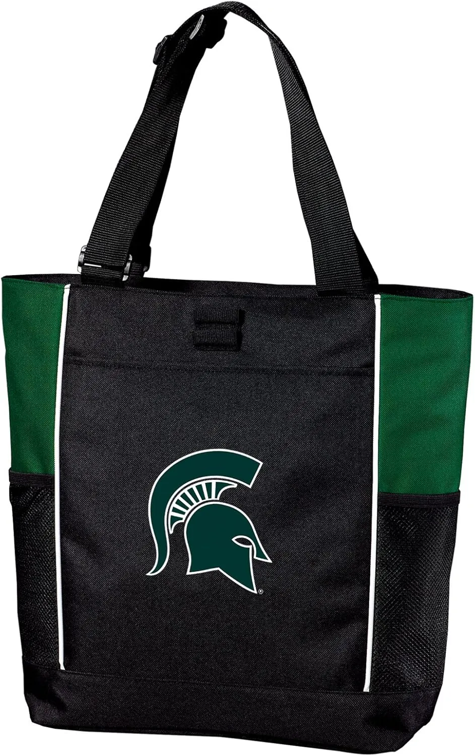 Michigan State Tote Bag Colorblock Michigan State University Totes Beach Pool Or Travel