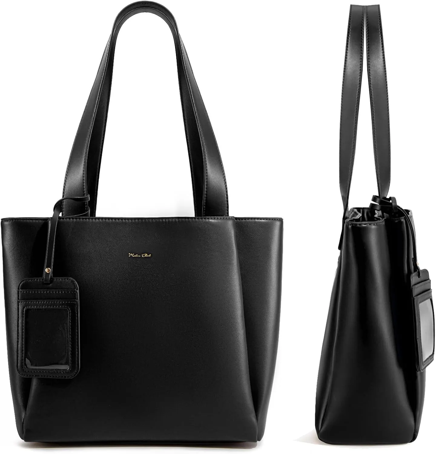 Milan Chiva Work Tote Bags for Women Middle Urban Tote Bag with Zip Compartments