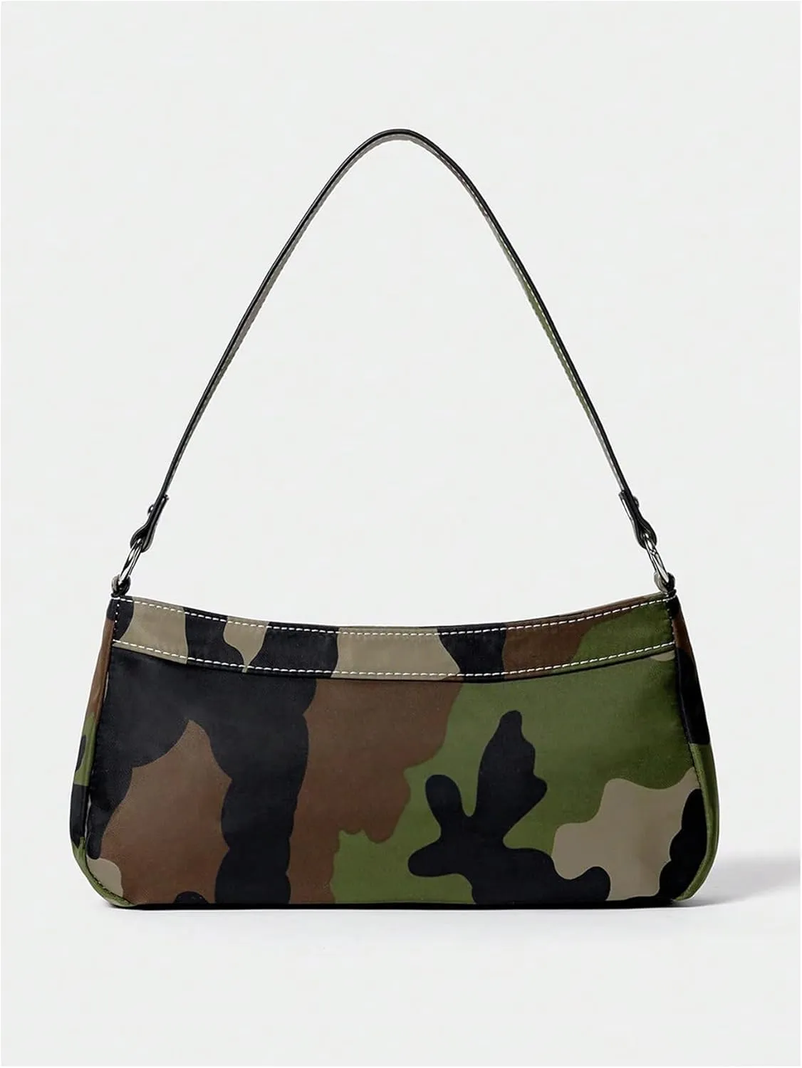 Milumia Women's Camo Print Top Handle Shoulder Bags Y2k Hobo Clutch Purse