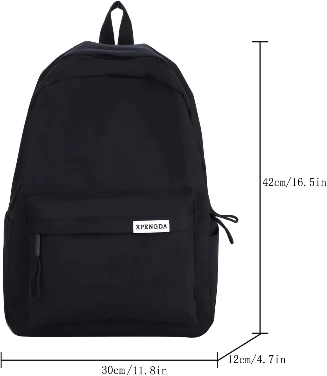 Mini Backpacks for Women Retro Large Capacity Solid Soft Fashion Backpacks Outdoor Travel Slim Laptop Backpack(Blue)