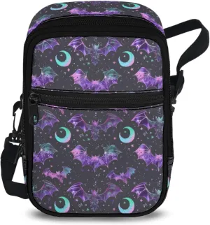 Mini Crossbody Bag with Adjustable Straps Small Crossbody Bags for Men Multifunctional Messenger Bag