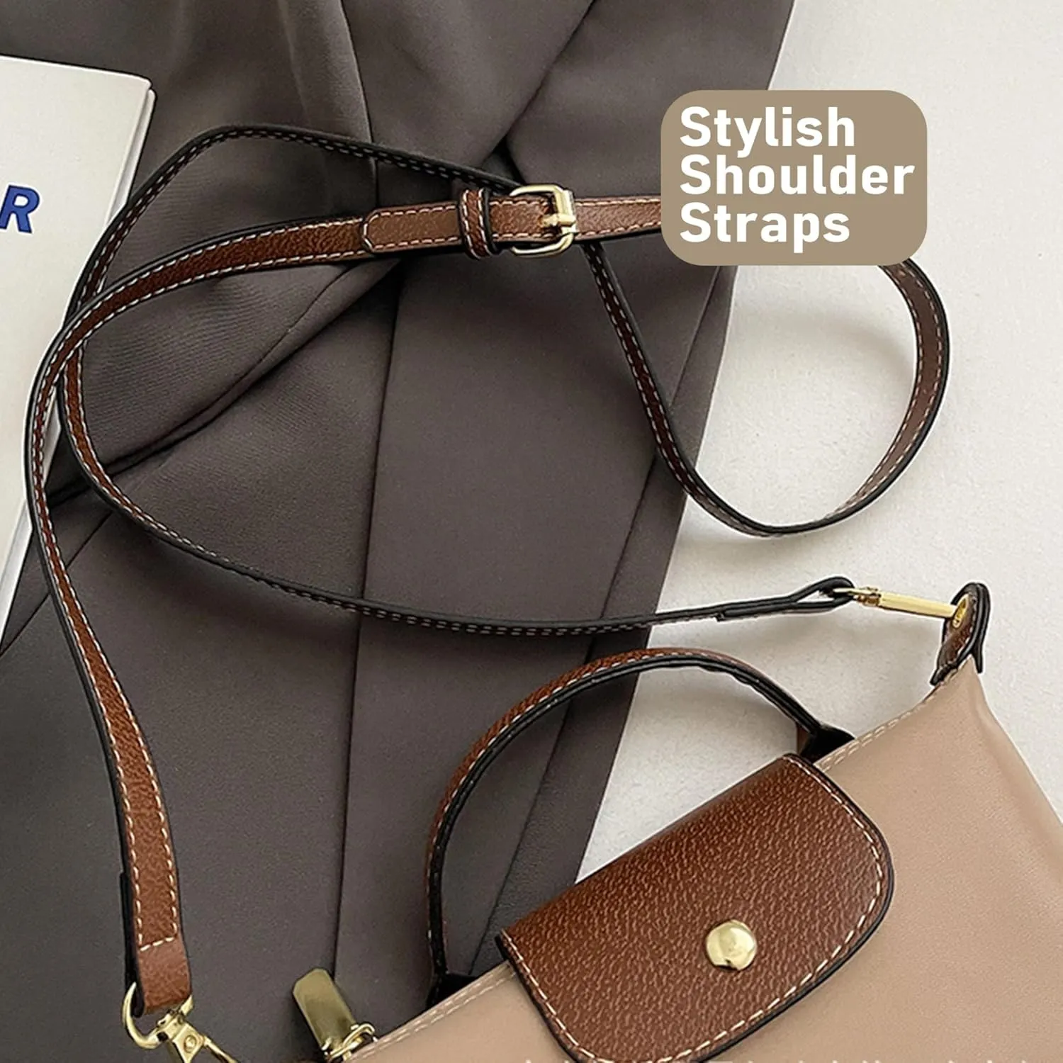 Mini Crossbody Bags for Women Mini Tote Bag Adjustable Strap Phone Purses Shoulder Cross Body Purses Colorblock