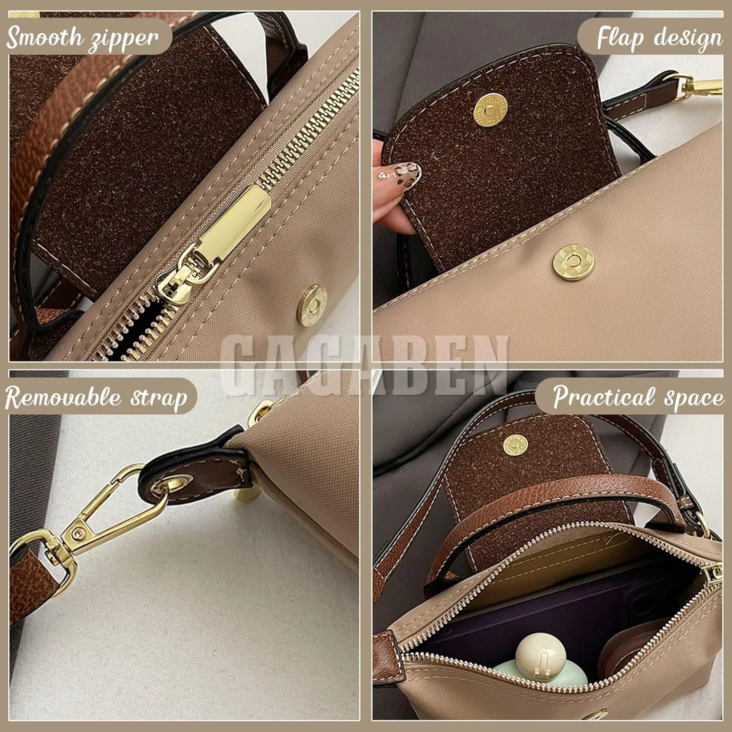 Mini Crossbody Bags for Women Mini Tote Bag Adjustable Strap Phone Purses Shoulder Cross Body Purses Colorblock