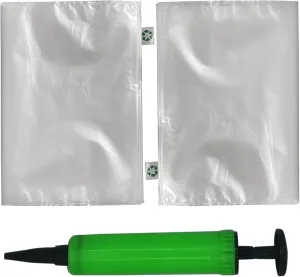 Miupoo Packaging Air Bags,Clear Plastic Inflatable Air Packaging Protector Bag with Free Pump Cushion,Air Cushion Blocking Packaging Bag,12x16 Inches,100 Pieces