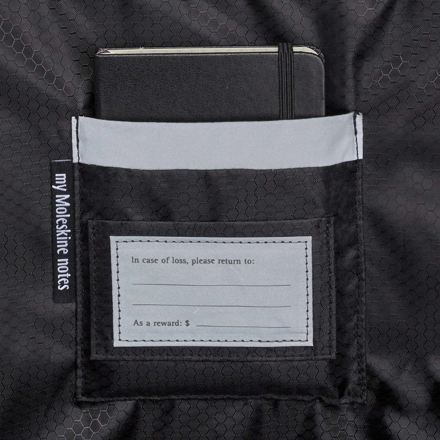 Moleskine Metro ROLLTOP Backpack Black, One Size