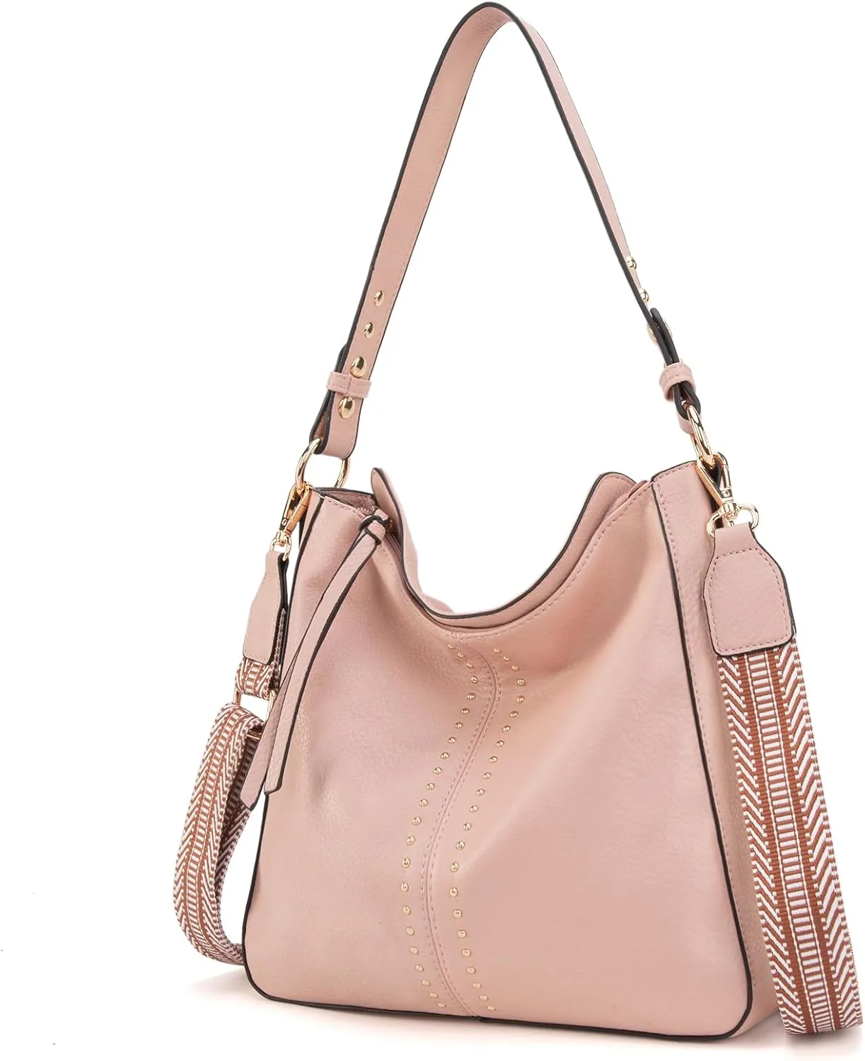 Montana West Medium Hobo Bags for Women Top Handle Satchel Shoulder Purse Bucket Handbag