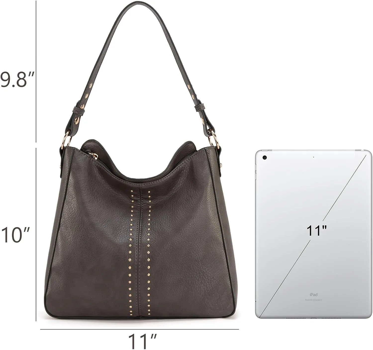 Montana West Medium Hobo Bags for Women Top Handle Satchel Shoulder Purse Bucket Handbag