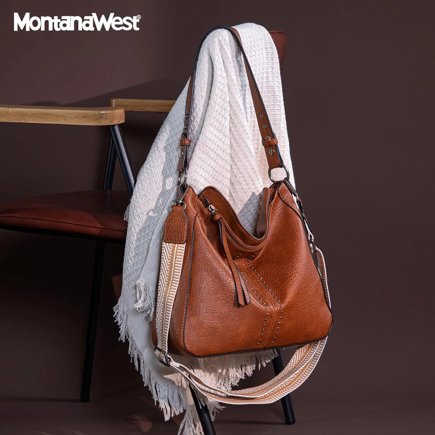 Montana West Medium Hobo Bags for Women Top Handle Satchel Shoulder Purse Bucket Handbag