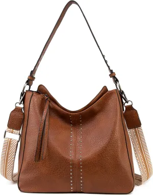 Montana West Medium Hobo Bags for Women Top Handle Satchel Shoulder Purse Bucket Handbag