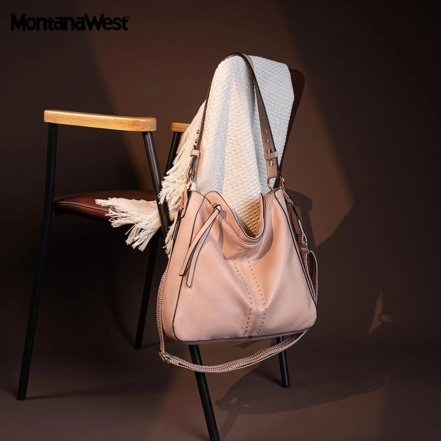 Montana West Medium Hobo Bags for Women Top Handle Satchel Shoulder Purse Bucket Handbag