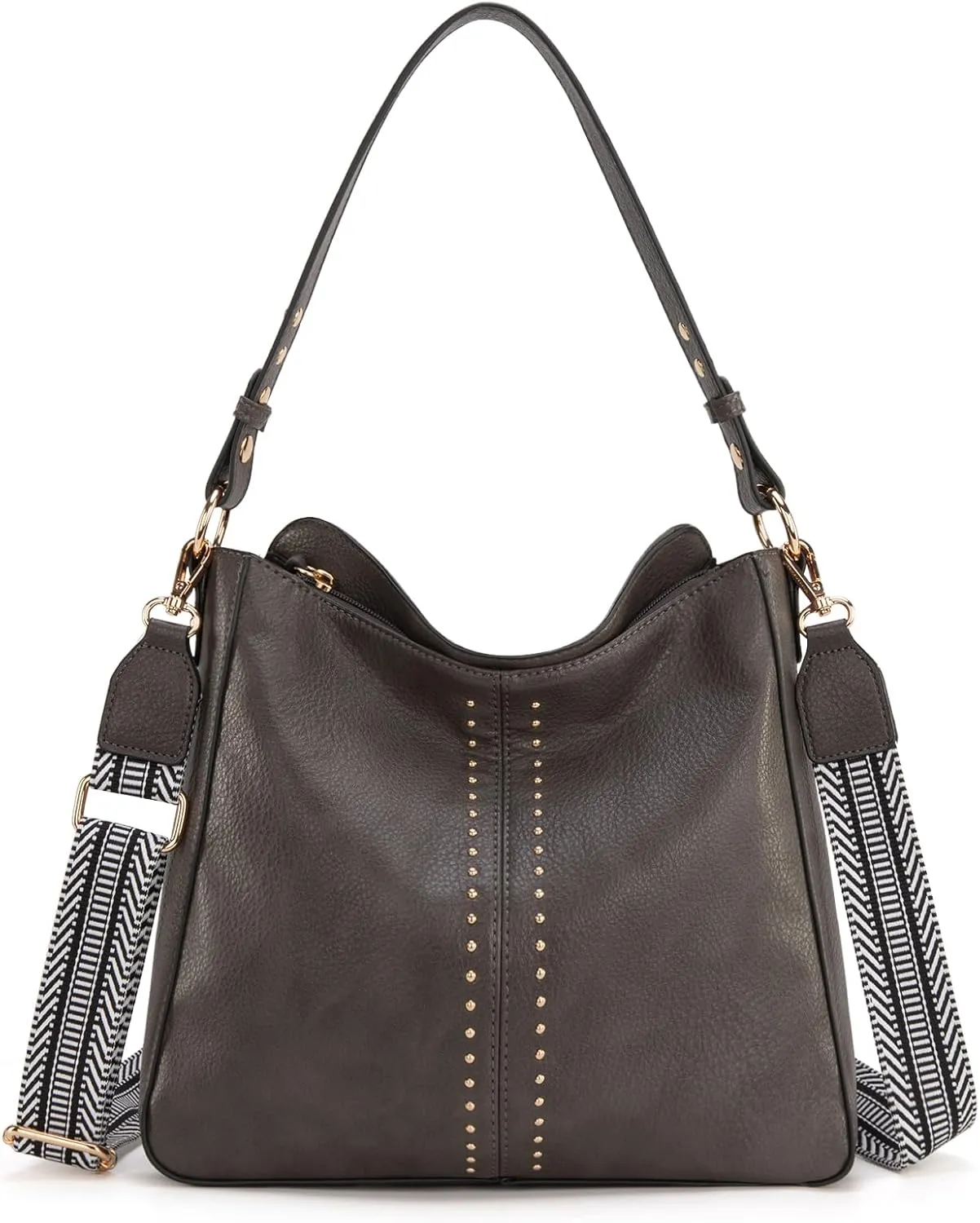 Montana West Medium Hobo Bags for Women Top Handle Satchel Shoulder Purse Bucket Handbag