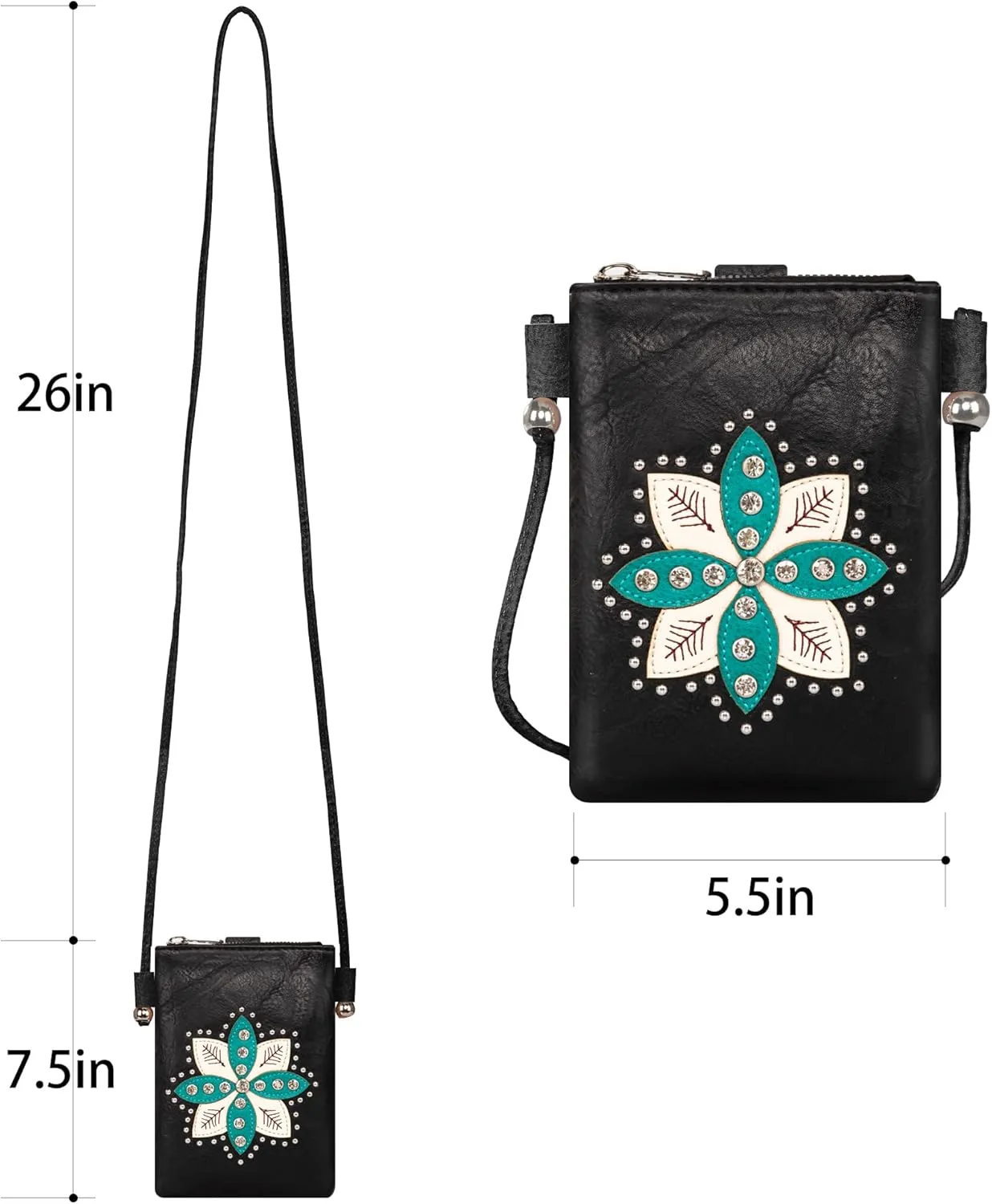 Montana West Small Crossbody Bags for Women Western Cell Phone Purse