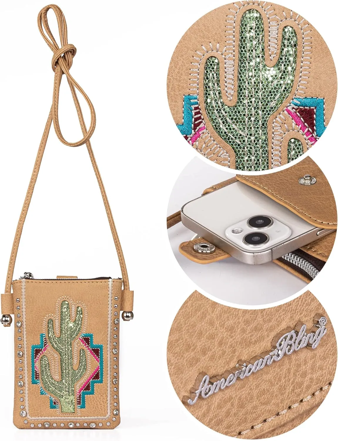 Montana West Small Crossbody Bags for Women Western Cell Phone Purse