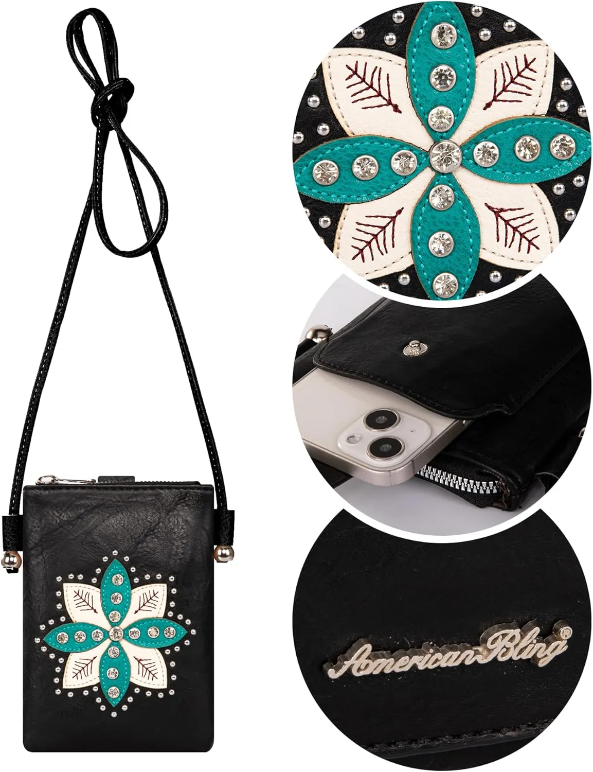 Montana West Small Crossbody Bags for Women Western Cell Phone Purse