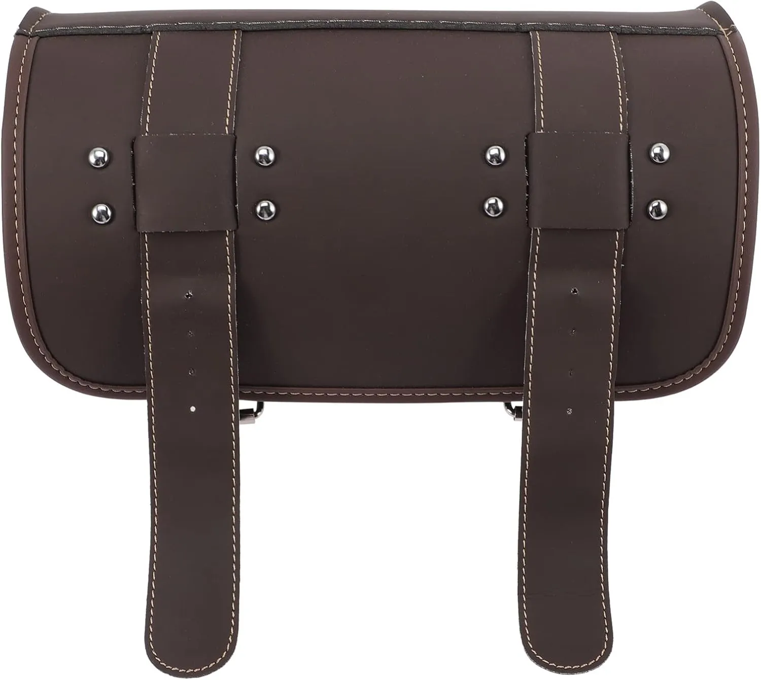 Motorcycle Fork Bag Pu Leather Handlebar Pouch Tool Storage Water-Resistant for Motorbike Enthusiasts
