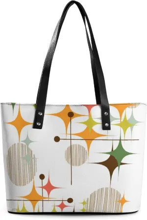 Mud Print Style A Leather Handbag with Large Capacity And Portability