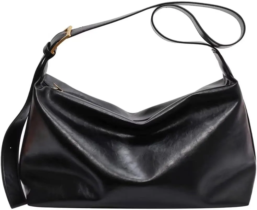 Mudono Hobo Bags for Women Soft Minimalist Shoulder Bag Lightweight Crossbody Handbag Large Capacity Everyday Purse